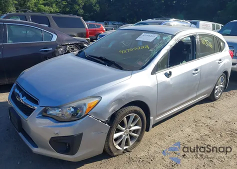 2014 Subaru Impreza Premium z USA, uszkodzony, nr VIN JF1GPAC68E8280717